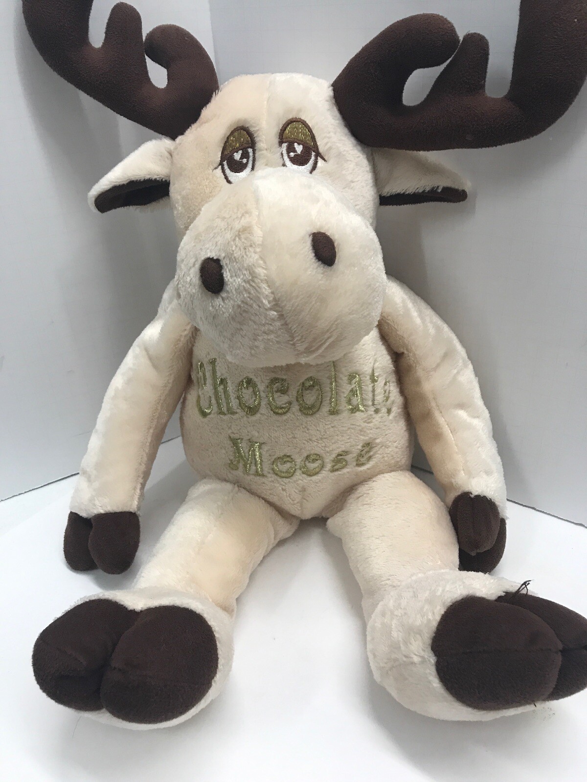 chocolate moose stuffed animal