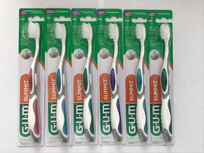 Butler Gum Summit ToothBrush #509, Sensitive Compact Head (pack of 12)