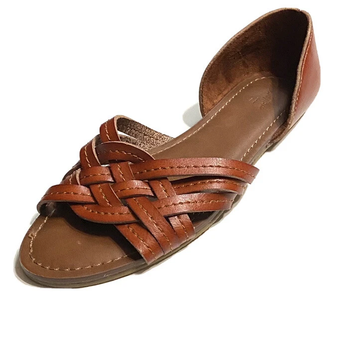 Womens brown 2024 sandals clearance