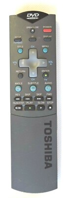 TOSHIBA remote control DVD player SD2108U SD1008U SD100 SD20080 SD2008C SD2008U