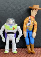  Disney Toy Story Woody and Buzz Lightyear /   lot of 2 /   Burger King toys