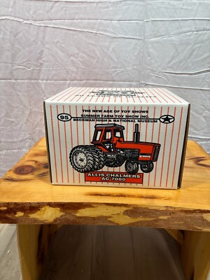 Vintage 1995 Allis Chalmers AC 7080 #2268BA Model Tractor- Never Opened