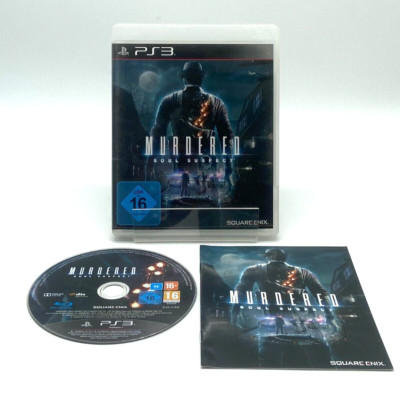 Murdered Soul Suspect PS3 Playstation 3 mit Anleitung in OVP Getestet Top  