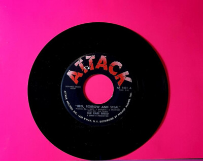 RARE BREED  BEG BORROW STEAL GROUP ROCK  OHIO EXPRESS 45 RPM RECORD