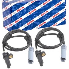 2x BOSCH ABS Sensor Hinten L+R für BMW E39 LOMOUSINE 2.0-4.4 OE: 34521182160