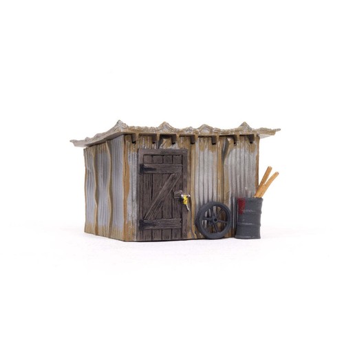 Woodland Scenics O Scale Tin Shack Built and Ready BR5856 | eBay