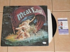 Meatloaf signed Dead Ringer Album LP Record Auto Autographed JSA Michael Aday