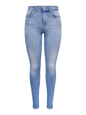 Only Damen Push - Up Jeans - Hose OnlPower - Skinny - Fit Röhrenjeans Denim NEU!
