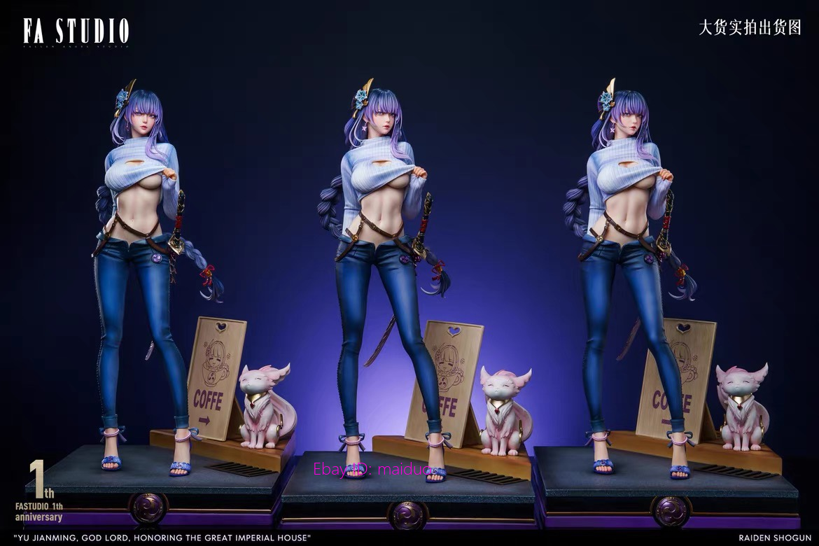 Raiden Shogun Beelzebul FA Studio Resin Figurine 54cm 1/4 EX