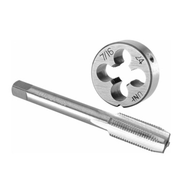 US Stock HSS 7/16-24 UNS Tap & 7/16-24 UNS Die Right Hand M1050
