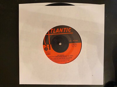 Phil Collins AGAINST ALL ODDS Larry Carlton Atlantic 45 VG+/NM