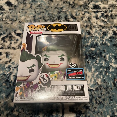 FUNKO POP! HEROES EMPEROR THE JOKER NYC Comic Con 2022 #457 Con
