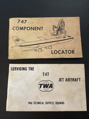 Boeing 747 Component Locator Guide 1970 & Jet Aircraft Servicing Book 1970 - 第 1/7 張圖片