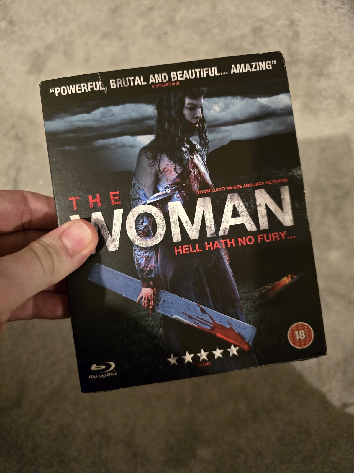 The Woman Blu-Ray (2011)  With Extremely Rare Slipcover