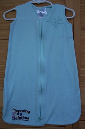 HALO Sleep Sack for Newborn~NB~solid pale mint green~0 to 3 months~ - Picture 1 of 3