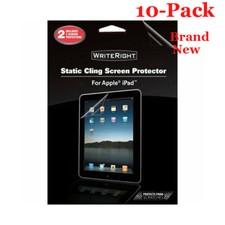 10-Pack NEW Fellowes WriteRight Screen Protectors for Apple iPad 2 per Pack