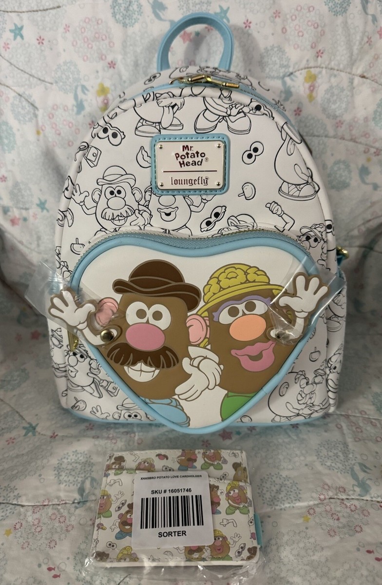 Loungefly Hasbro Mr. & Mrs. Potato Head AOP Backpack Loungefly Hasbro Mr. and Mrs. Potato Head All Over Print  main image 4