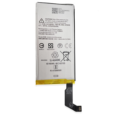 Replacement Battery for Google Pixel 4 (5.7''), G020I-B 2800mAh