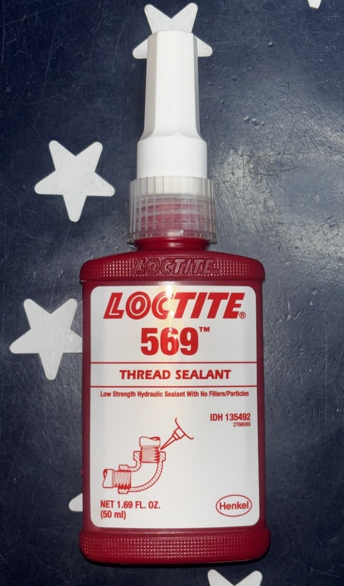 Loctite 569 50ml Low Strength Hydraulic Thread Sealant 1.69FL OZ