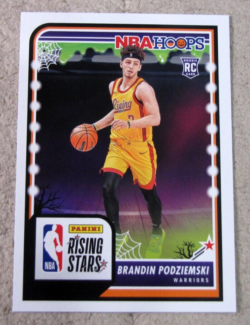 2023-24 Panini Haunted Hoops Brandin Podziemski RC Rookie Rising Stars #297