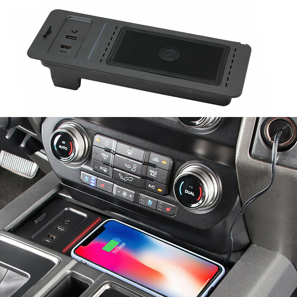 F150 Wireless Chargeable Phone Set Wireless Charger 10W 12-24V