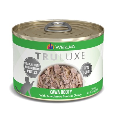 Weruva TruLuxe Cat Food, Kawa Booty with Kawakawa Tuna in Gravy, 6oz Can (Pac...