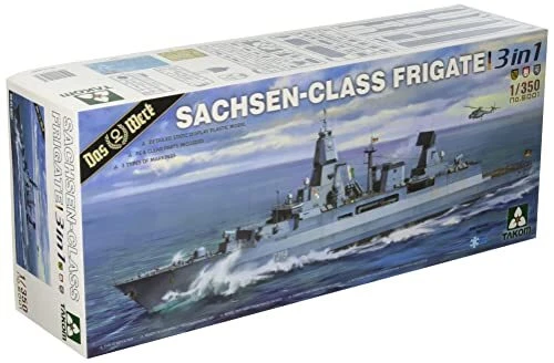 Takom Lo stabilimento TAK6001 SACHSEN-CLASS FRIGATE 3 in 1 – Scala (E2m) - Foto 1 di 1