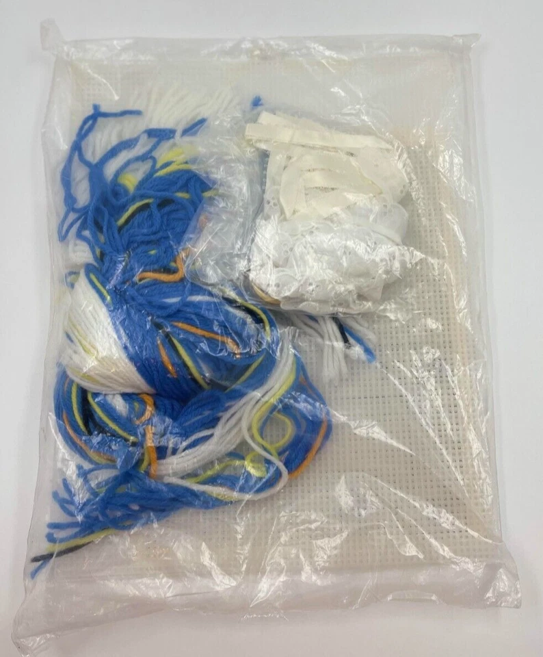 Letrero de puerta de guardería infantil pato bebé conjunto de agujas Mary Maxim paquete abierto Foto 2 de 2