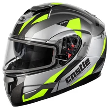 Castle X Atom SV Transcend Modular Snow Helmet (Hi-Vis - Large)