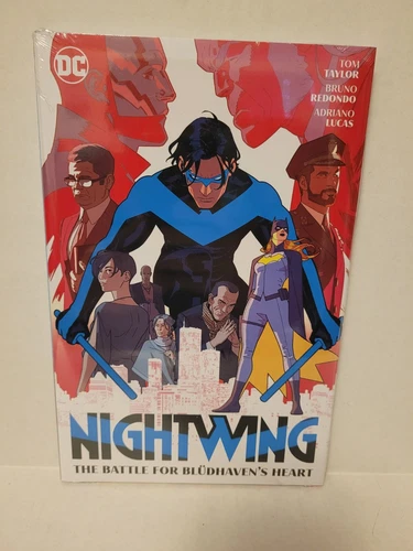 NIGHTWING THE BATTLE FOR BLUDHAVEN'S HEART HC