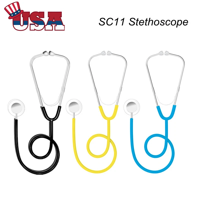 CONTEC SC11 Single Head Pro Stethoscope Medical Health Care 3 Colors Option