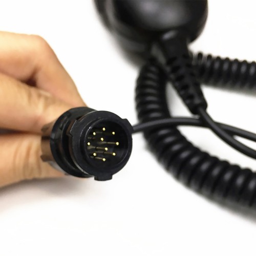 1*Hand Speaker Mic for Motorola XIR M8268 XPR4300 XPR4350 XPR Radios RMN5052A - Zdjęcie 8 z 10