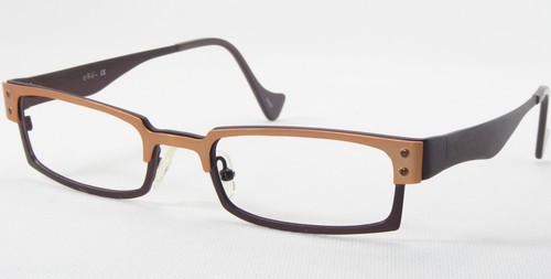 OGI 4005 686 BROWN COPPER /DARK PLUM EYEGLASSES GLASSES FRAME 51-20-140 (NOTES)