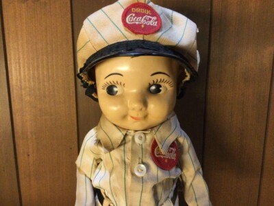 Original Vintage 1950's Composition Buddy Lee Coca Cola