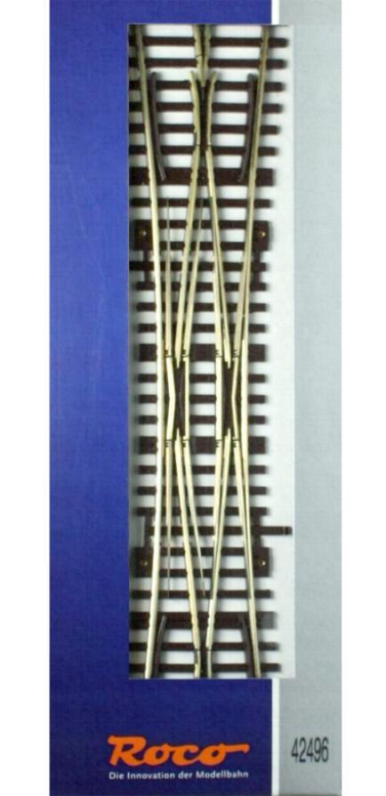 Roco 42496 Spur H0 - Doppelkreuzung DKW 10° "" Unterflur "" NEU und OVP - Bild 2