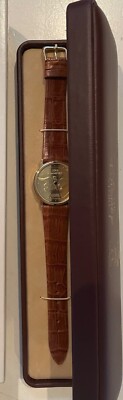1991 DUMBO 50th Anniversary 18K Gold-Plated Ltd Edition Watch in original box