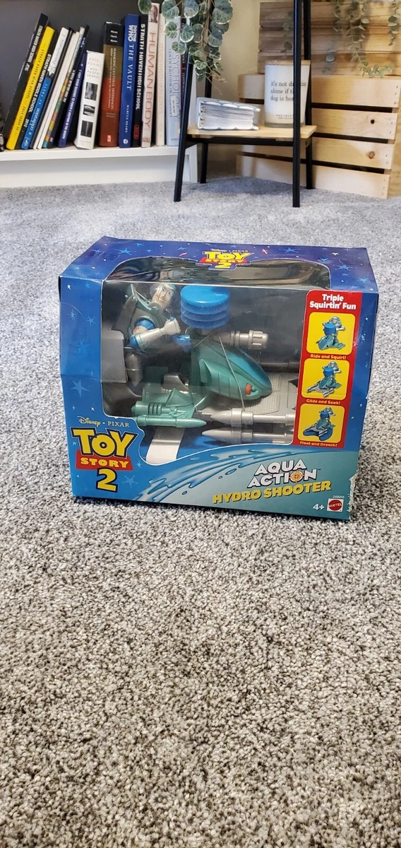 Toy Story 2 Buzz Lightyear Aqua Action Hydro Shooter NIB! Rare Find