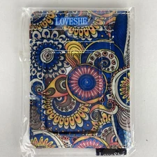 LOVESHE Slim Minimalistic Wallet RFID Blocking Credit Card Holder for Women