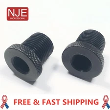 2 Pack Steel Thread Adapter Convert 1/2x28 to 13/16x16