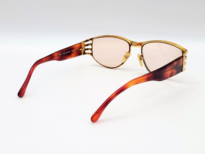 Fendi Vintage Sunglasses Brown Cream Tortoise Shell Gold Frame FS5005 Fendi tortoise shell - Gem main image 4