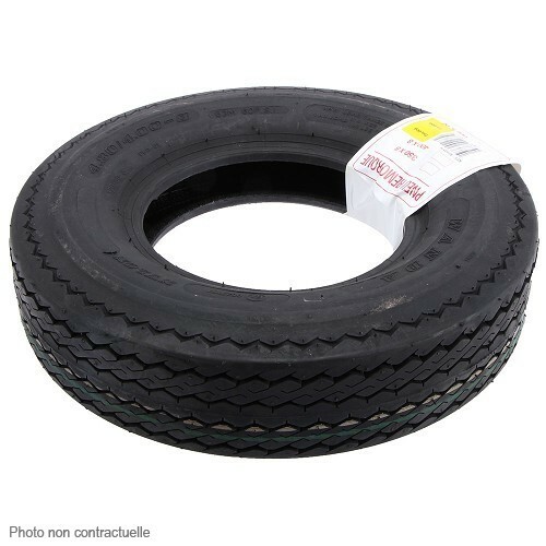 Pneu Externe 480/400x8 16x4 4 Plis Deli Tire Pour Brouette - Sans Chambre à Air