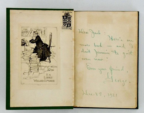 George STERLING / VOILES ET MIRAGE ET AUTRES POÈMES SIGNÉS 1ère EDITION 1921 - Photo 3/8