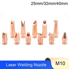 M10 Copper Laser Welding Nozzle for Welding Head Accessories Parts 25/32/40mm