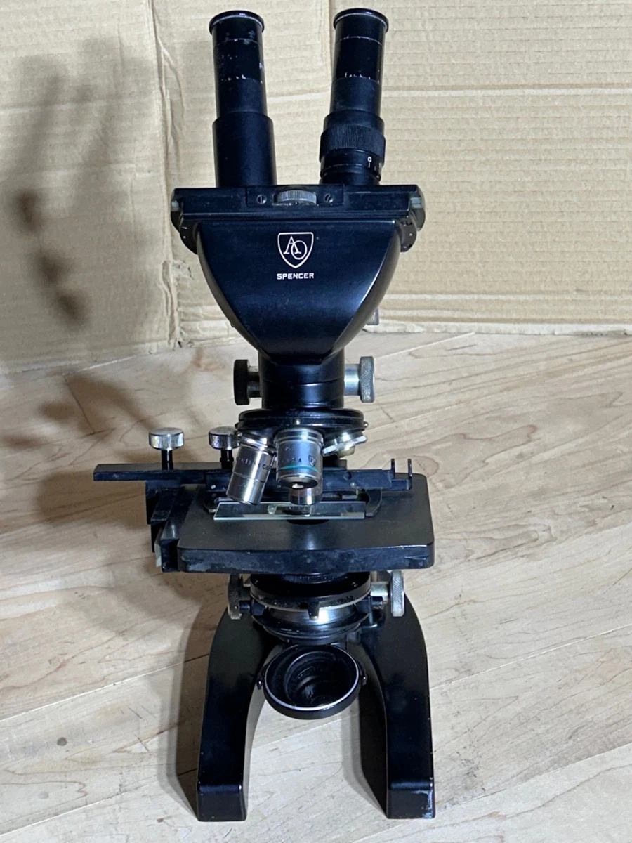 Vintage Stereo Microscope Indiana Collectible Microscopes & Lab