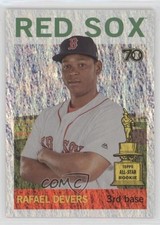 2021 Topps All-Star Rookie Cup Base Statue Holofractor 86/99 Rafael Devers 0a6