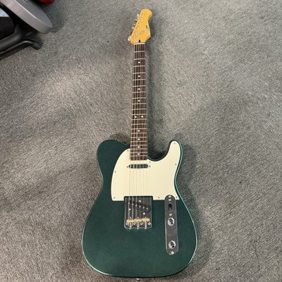 Donner DTL-600 Vintage Tele Electric Guitar Alder Body Full Size Metallic Green