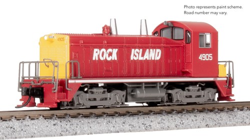 Broadway Limited 9312 N Scale Rock Island EMD NW2 Switcher 4905 (DCC/Sound)