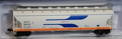 N Scale - ATLAS MODEL RR 50 006 085 ACFX  ( Venturi ) ACF Pressureaide Hopper