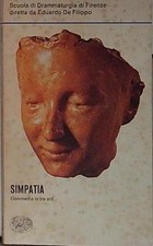 Autografo eduardo de filippo  SIMPATICA DEDICA einaudi 