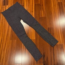 Athleta Charcoal Gray Leggings Pants High-Waisted Seamless Activewear Sz Small